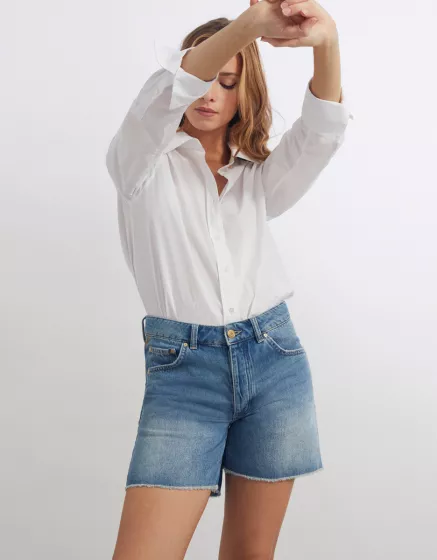 Shorts cortos de moda jeans 2025