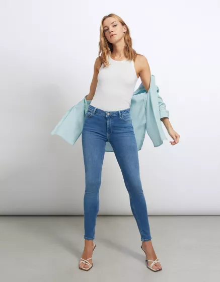 Femme jean top