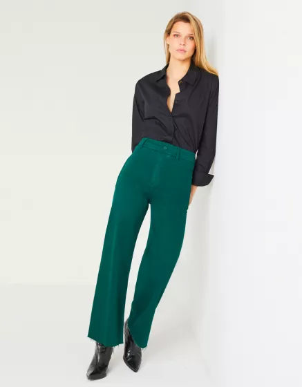 Jeans flare wide fit femme Jeans coupe vas es Reiko Jeans