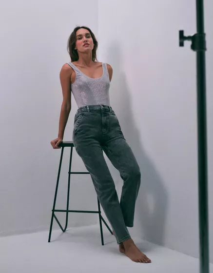 Pantalones anchos mujer tallas grandes deals