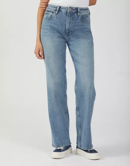 Jeans femme Taille haute boyfriend droits skinny slim larges