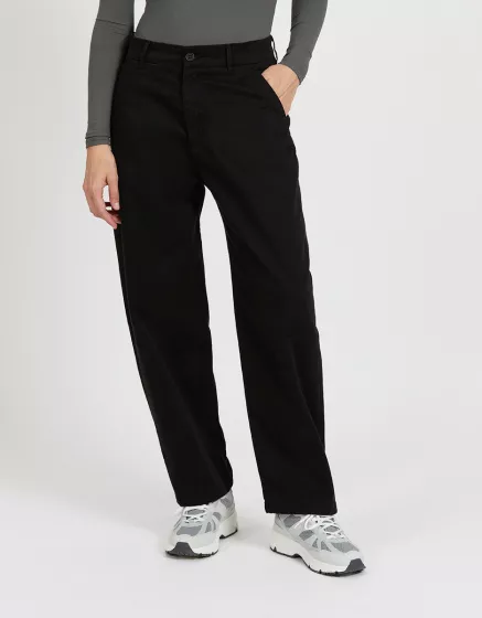 Pantalon chino femme noir store